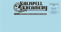 Desktop Screenshot of kalispellkreamery.com